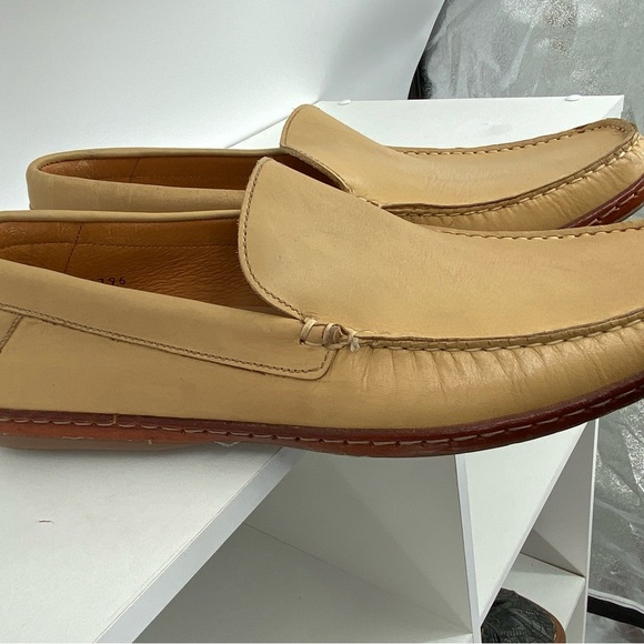Gianfranco Zampiere Sports Spanish Men's Tan Loafers - Picture 8 of 8